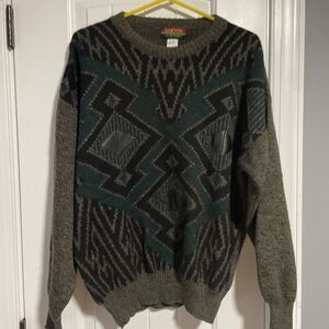 Vintage‎ Oakton Limited Wool Blend Sweater Size Large